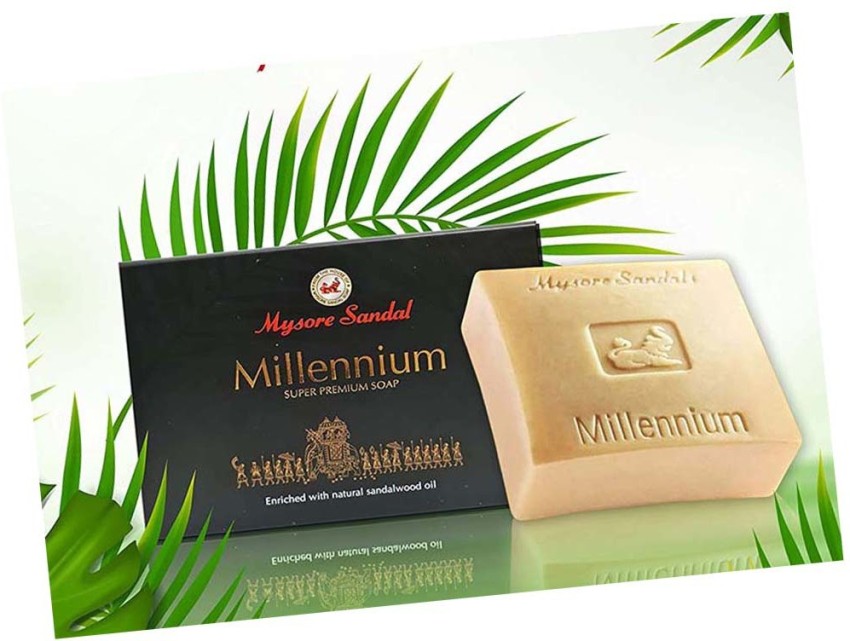Buy Mysore Sandal Super Premium Soap  Millennium 150g Carton Online at  Low Prices in India  Amazonin