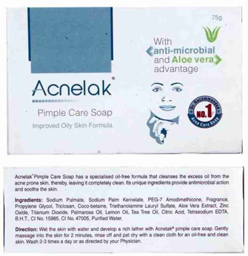 Acnelak Pimple Care Soap Price in India Buy Acnelak Pimple Care Soap Online In India Reviews Ratings Features Flipkart