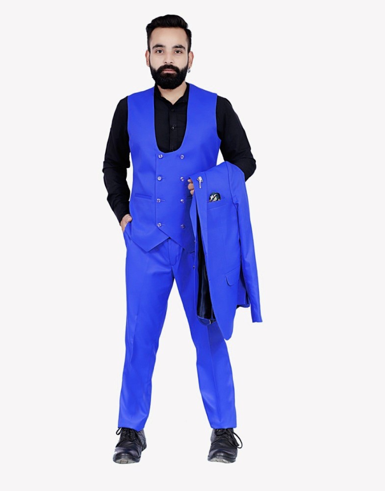 Coat pant royal sale blue colour