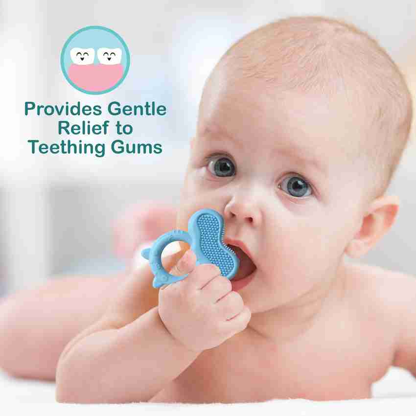 Silicone baby on sale teether