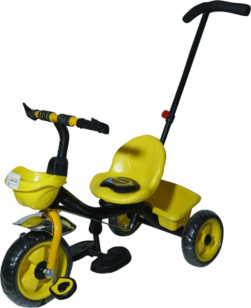 Childrens trike with parent 2024 handle