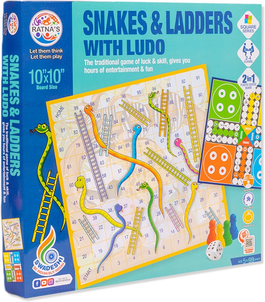  M.Y Snakes & Ladders - Traditional Snakes and Ladders