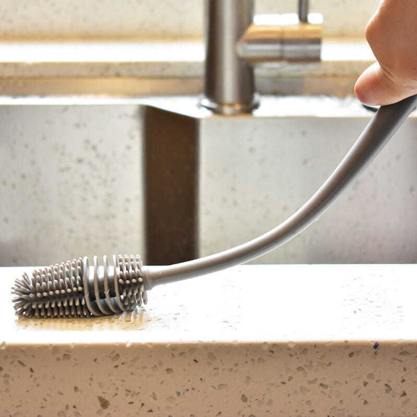 KitchenFest Grey Bottle Cleaning Brush Buy Baby Care Products in