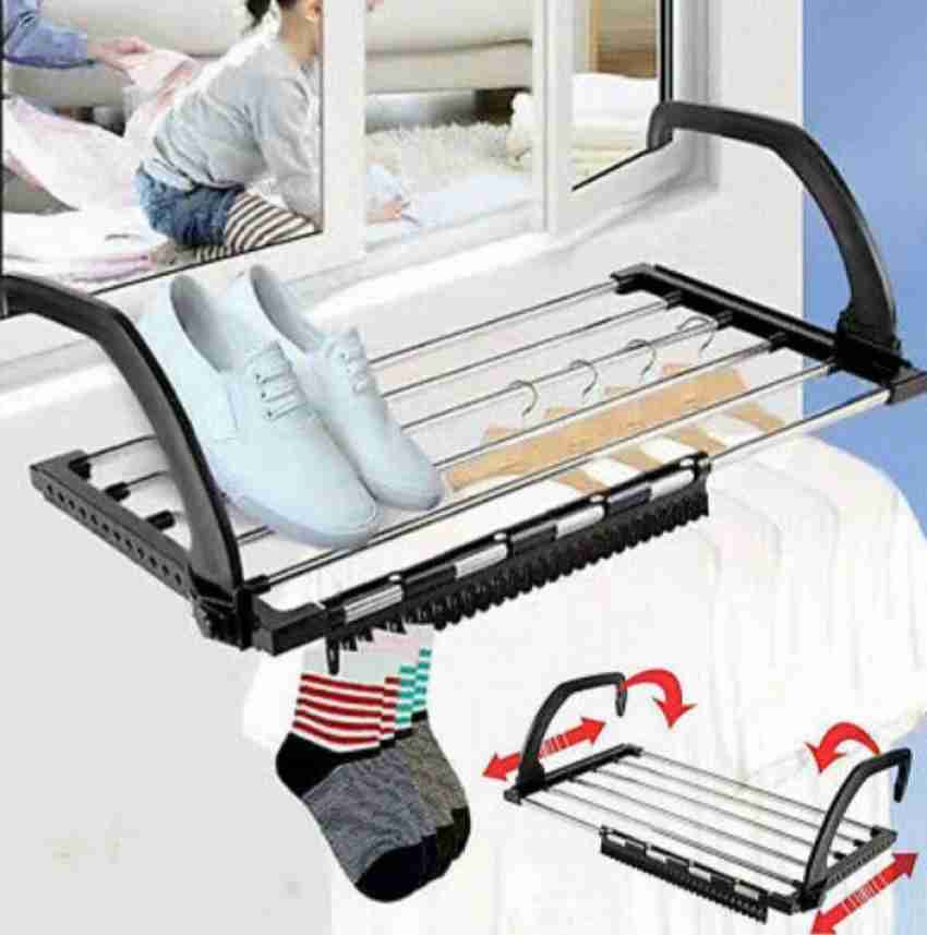 Clothes drying rack online for window