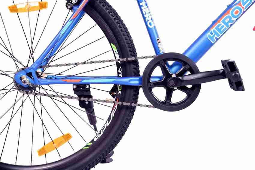 Hero cycle blue sales colour