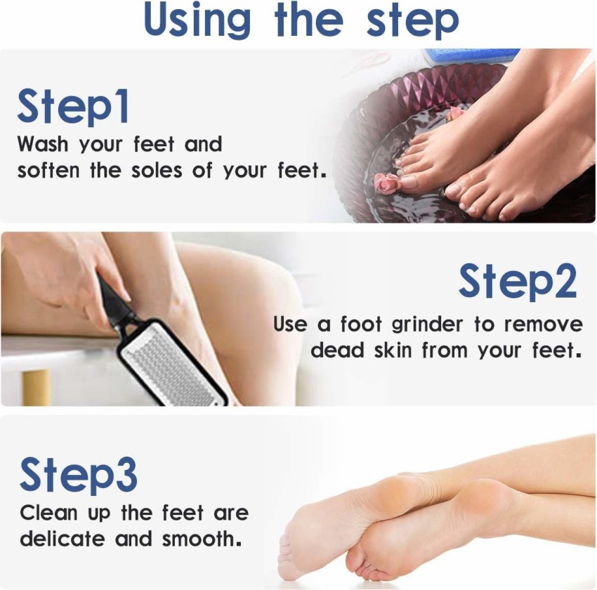  Temperia Leg, Heel & Foot Scrubber for Dead Skin