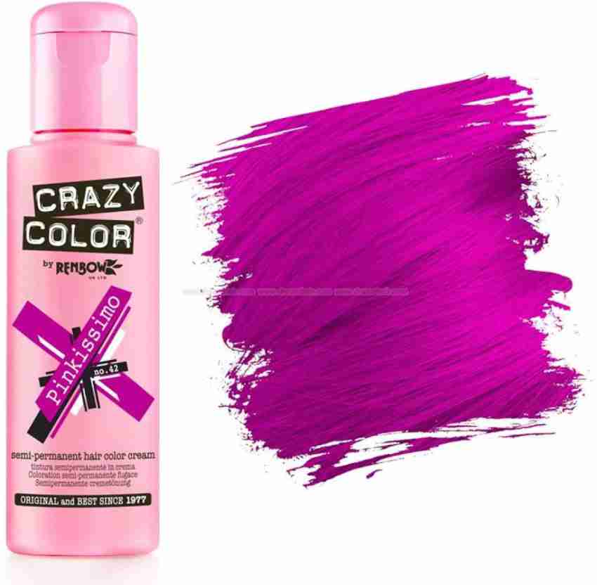 Crazy Color Pinkissimo No-42 , Pinkissimo - Price in India, Buy Crazy Color  Pinkissimo No-42 , Pinkissimo Online In India, Reviews, Ratings & Features