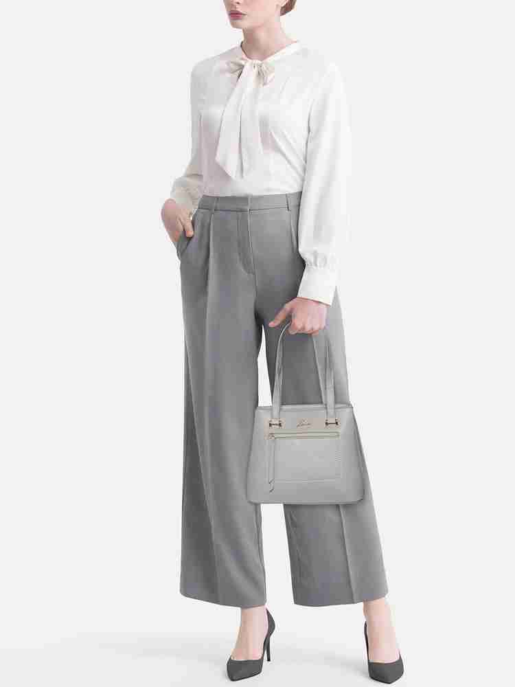 Lavie grey solid shoulder bag sales