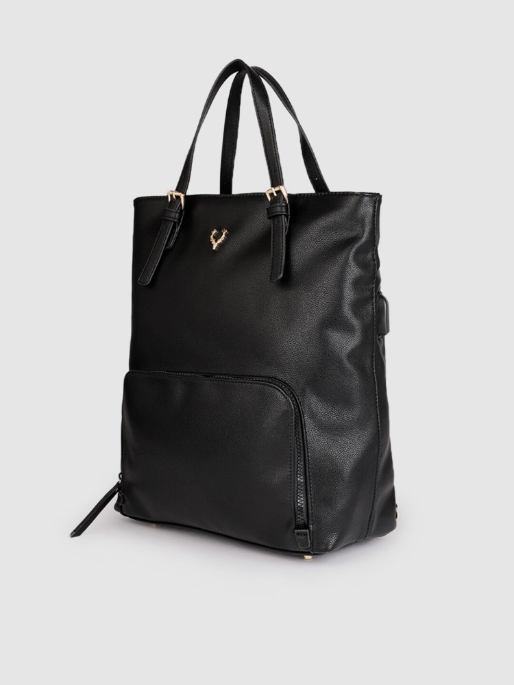 Black handheld online bag