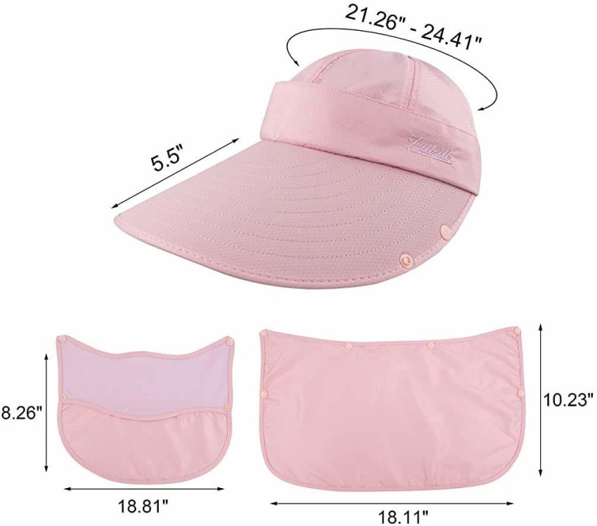 HASTHIP Unisex Summer Hats With Detachable Flaps Price in India