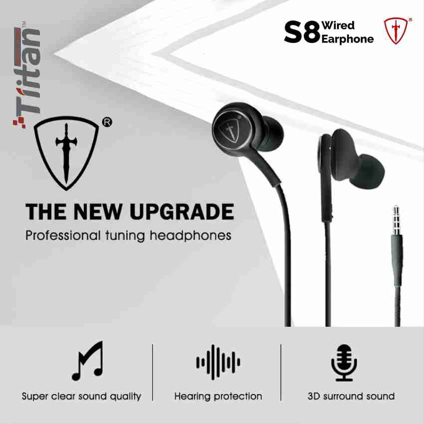 Tiitan earphone with mic s8tbe sale