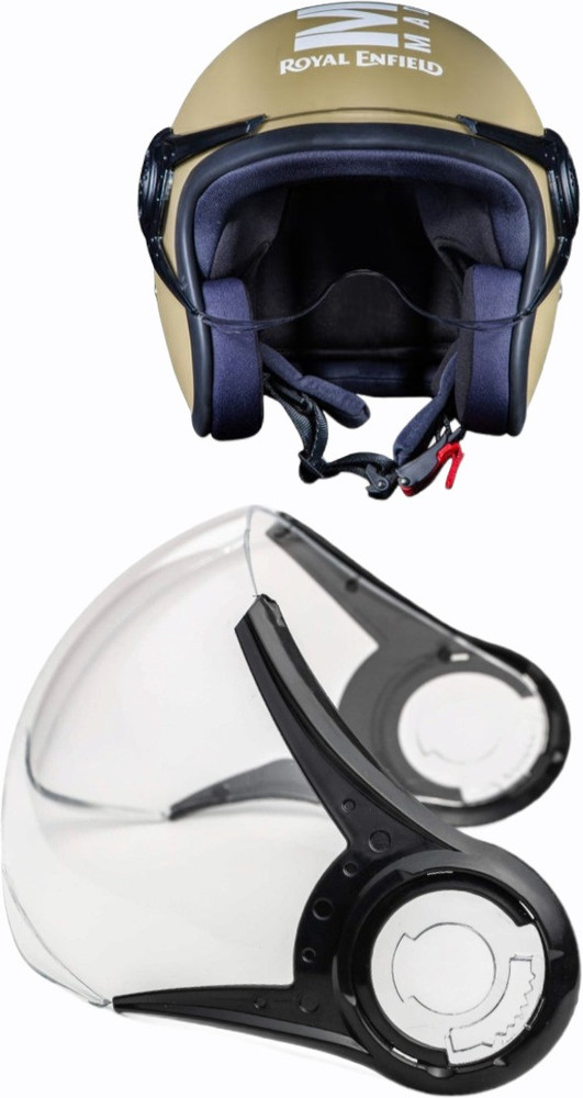 Helmet with sale glass visor