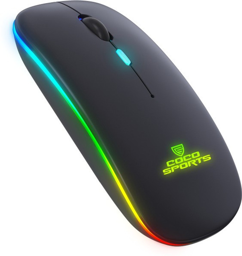 RPM Euro Games Wireless Gaming Mouse 2.4 Ghz Connect, 3200 DPI, RGB  Backlit