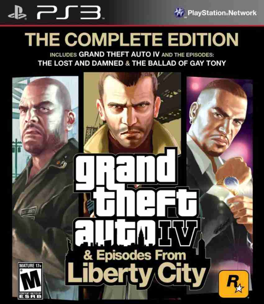 Grand Theft Auto IV The Complete Edition PS3 (2010) Price in India - Buy Grand  Theft Auto IV The Complete Edition PS3 (2010) online at