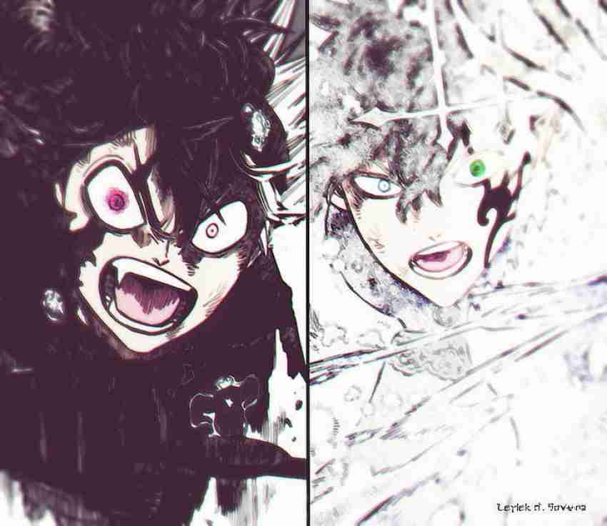 Anime Black Clover Asta Black Clover Yuno Black Clover Matte Finish Poster  G-26 Paper Print - Animation & Cartoons posters in India - Buy art, film,  design, movie, music, nature and educational