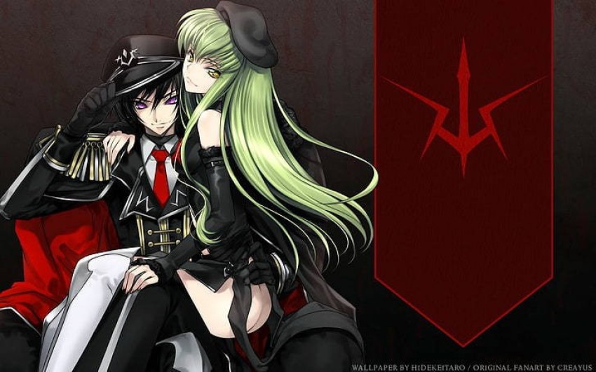 Lelouch and C.C. Wallpaper, Lelouch and C.C. from Code Geas…