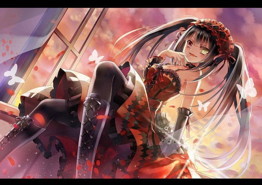 Tokisaki Kurumi Date A Live Heterochromia Anime Girls Matte Finish Poster  Paper Print - Animation & Cartoons posters in India - Buy art, film,  design, movie, music, nature and educational paintings/wallpapers at