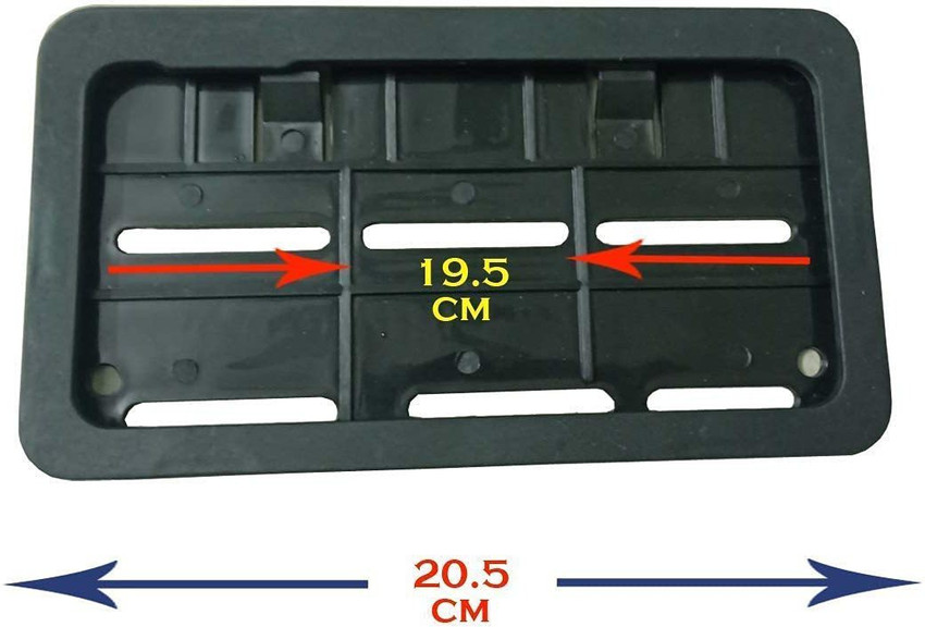 autoformonix Bike Number Plate Frame Standard Size for All Bikes