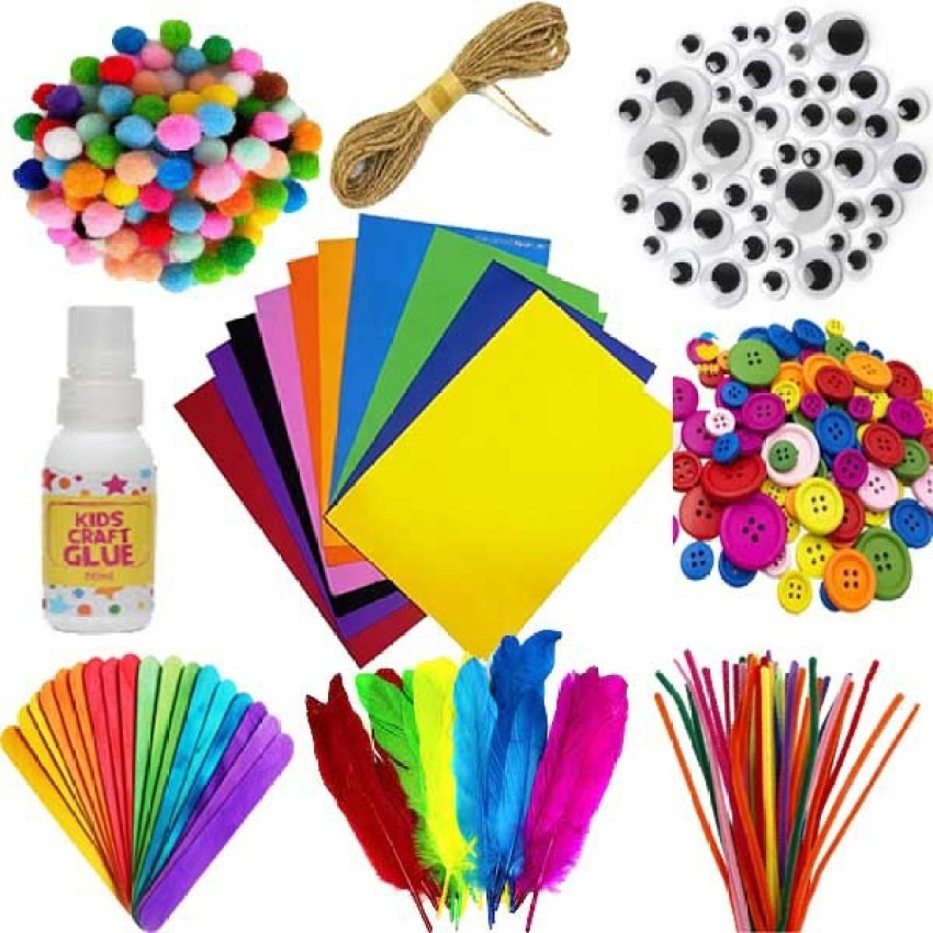 anjanaware Hobby Crafts DIY Creative DIY Art and Craft Kit Hobby Pack for  Kids and Adults for Decoration and School Projects - Hobby Crafts DIY  Creative DIY Art and Craft Kit Hobby