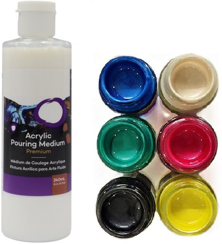 Buy Silicone Acrylic Paint Pouring Medium in India