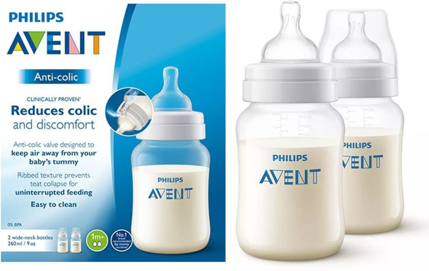 Avent anti sale colic bottles 260ml