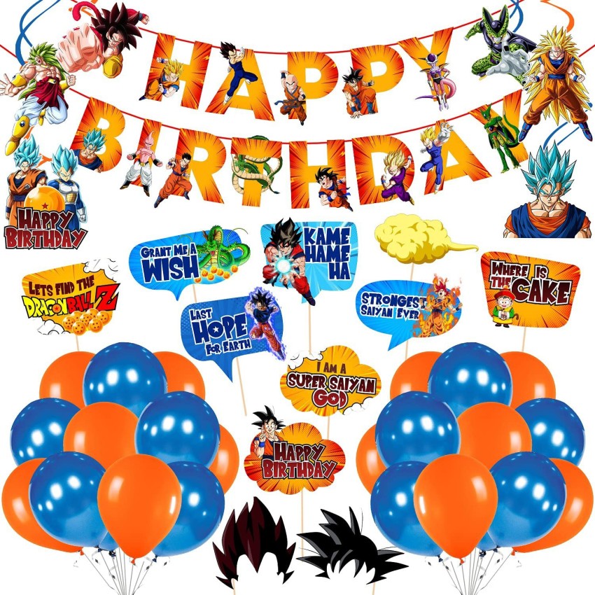 BLATOMY Comic birthday party decoration set comic theme party supplies  anime cake topper Anime Birthday Party Supplies Anime Birthday Decoration  Include Birthday Banner Cake Topper Balloons  Amazonin Toys  Games