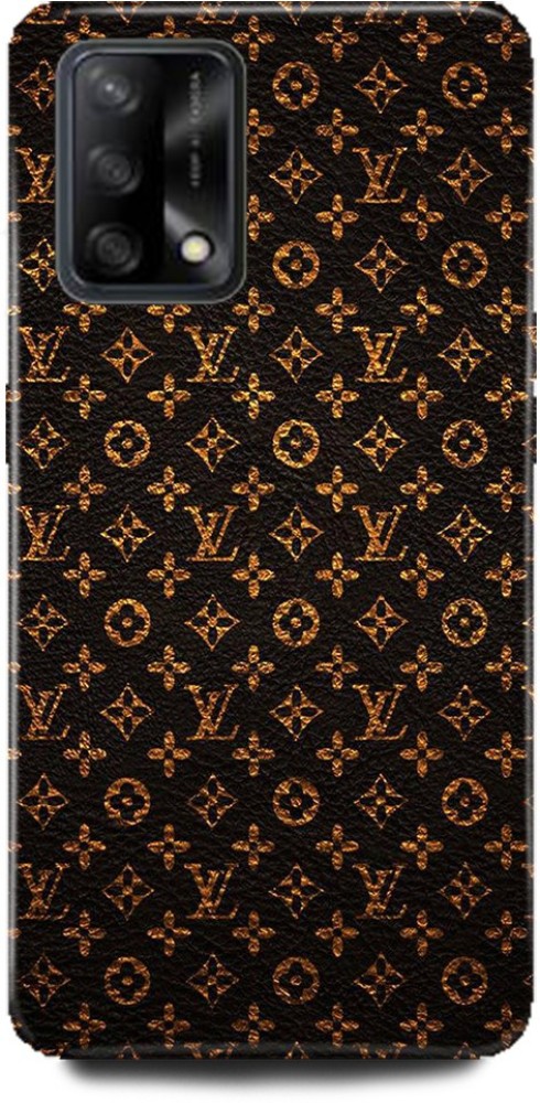 Entio Back Cover for Oppo F19-CHP22199-louis Vuitton Versace logo  Lamborgini logo Printed Back Case - Entio 