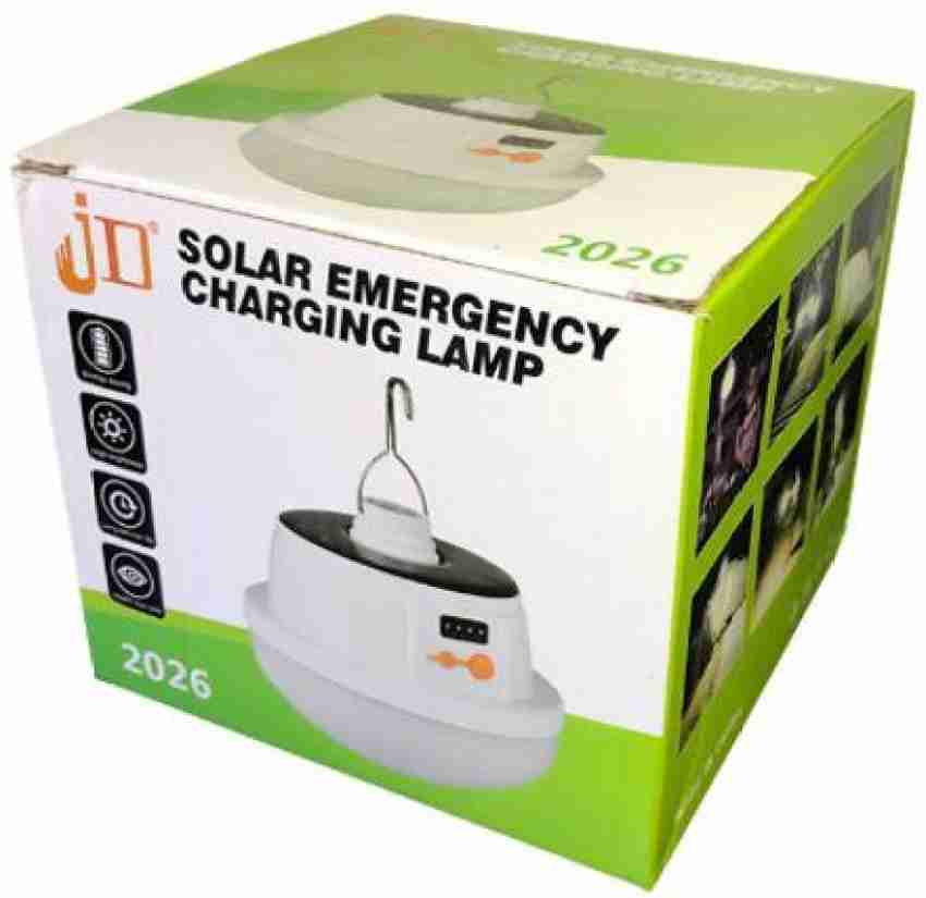 Jd solar emergency on sale charging lamp