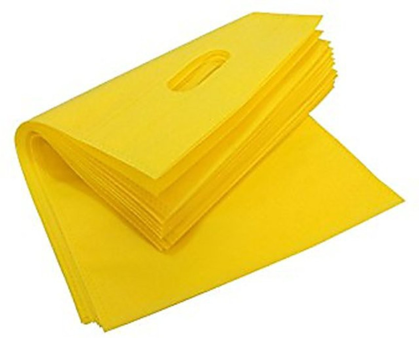 Yellow cloth bag top