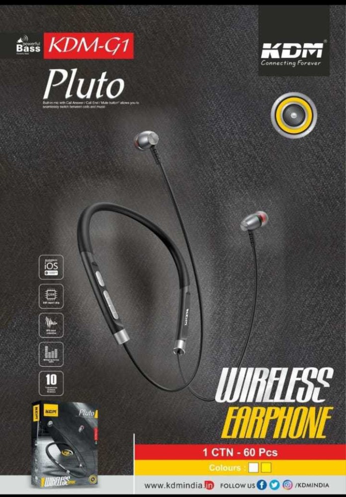 KDM G1 Pluto Bluetooth Headset Price in India Buy KDM G1 Pluto