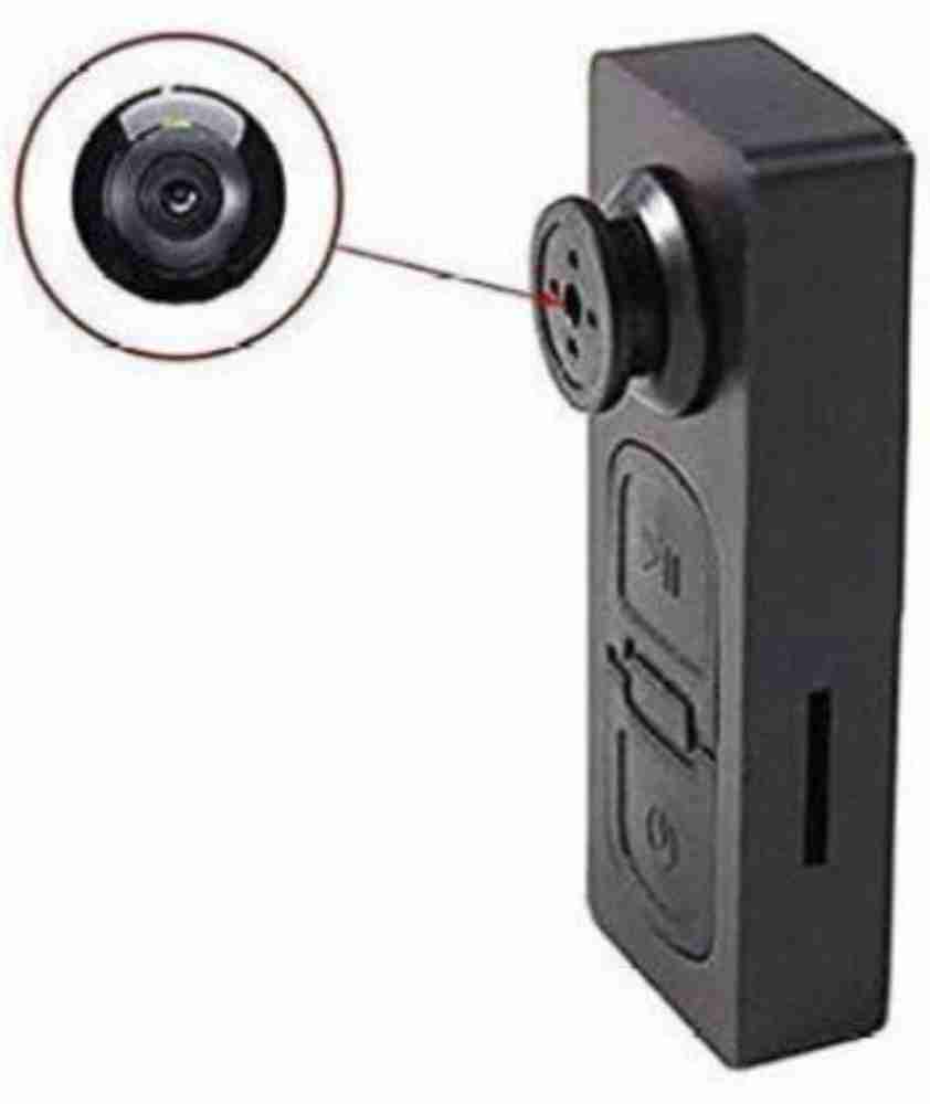SATTOBISION Best HD Button Pinhole Spy Hidden Camera Cam Button