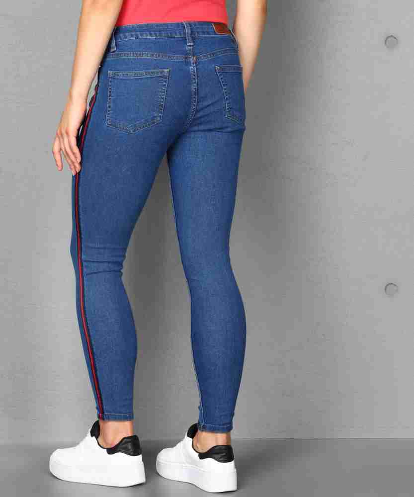 Side stripe clearance jeans flipkart