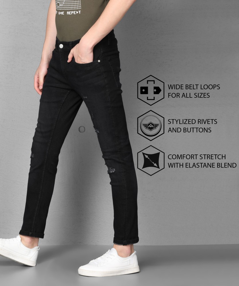 METRONAUT by Flipkart Slim Men Black Jeans - Buy METRONAUT by