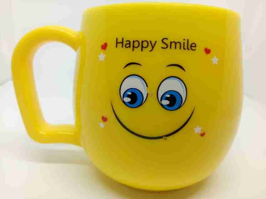 Smiley Latte Glass
