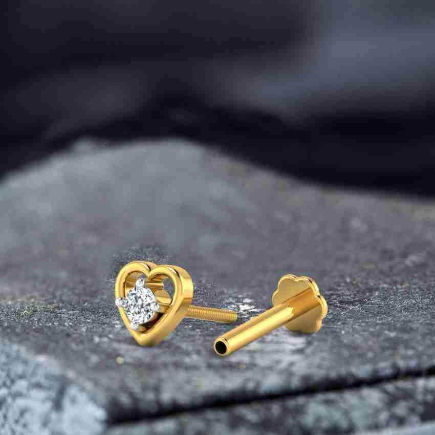 Swastik nose pin online