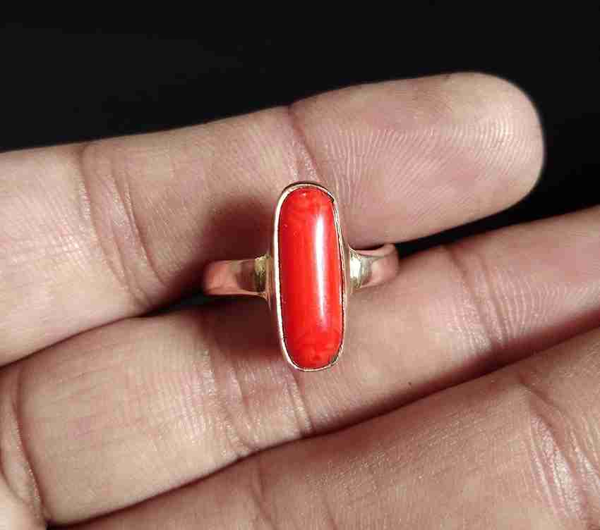 Red moonga ring store