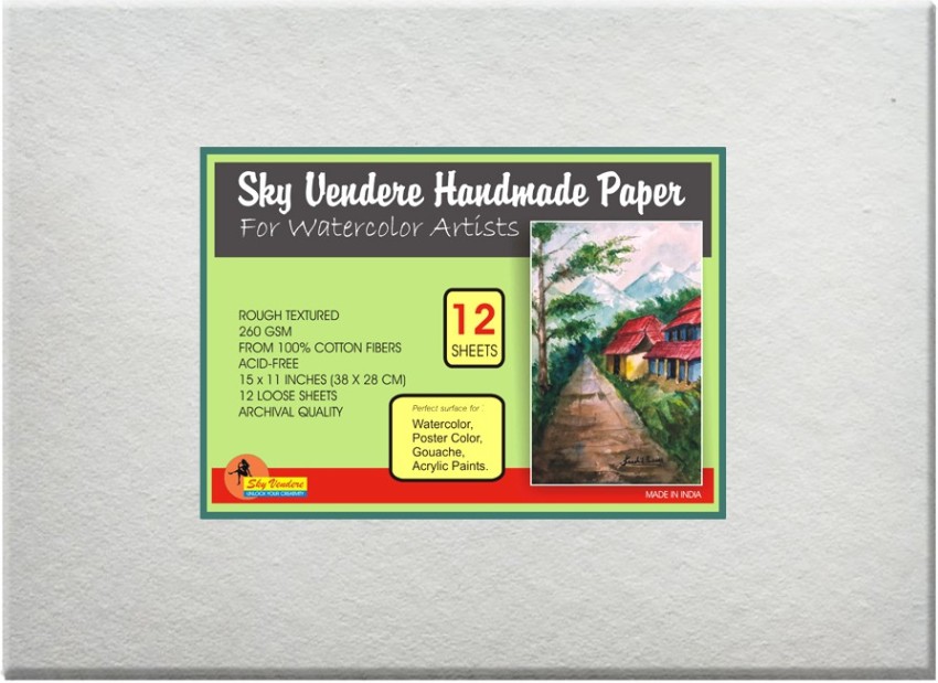 Handmade Watercolor Paper WiroPads