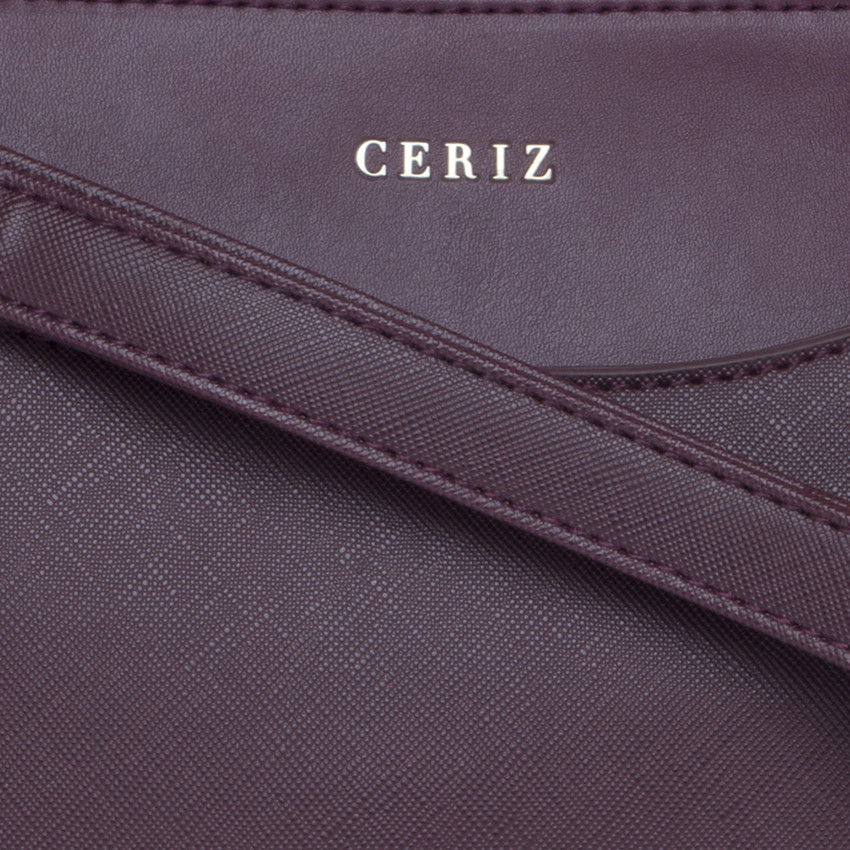 CERIZ Brown Sling Bag Ora Burgundy Sling Brown Price in India