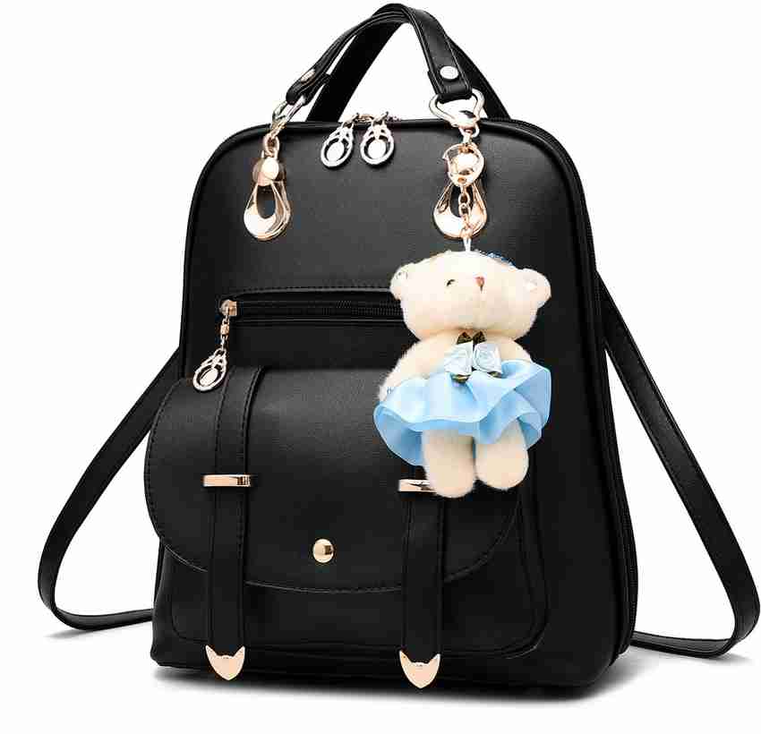 Girls black rucksack discount