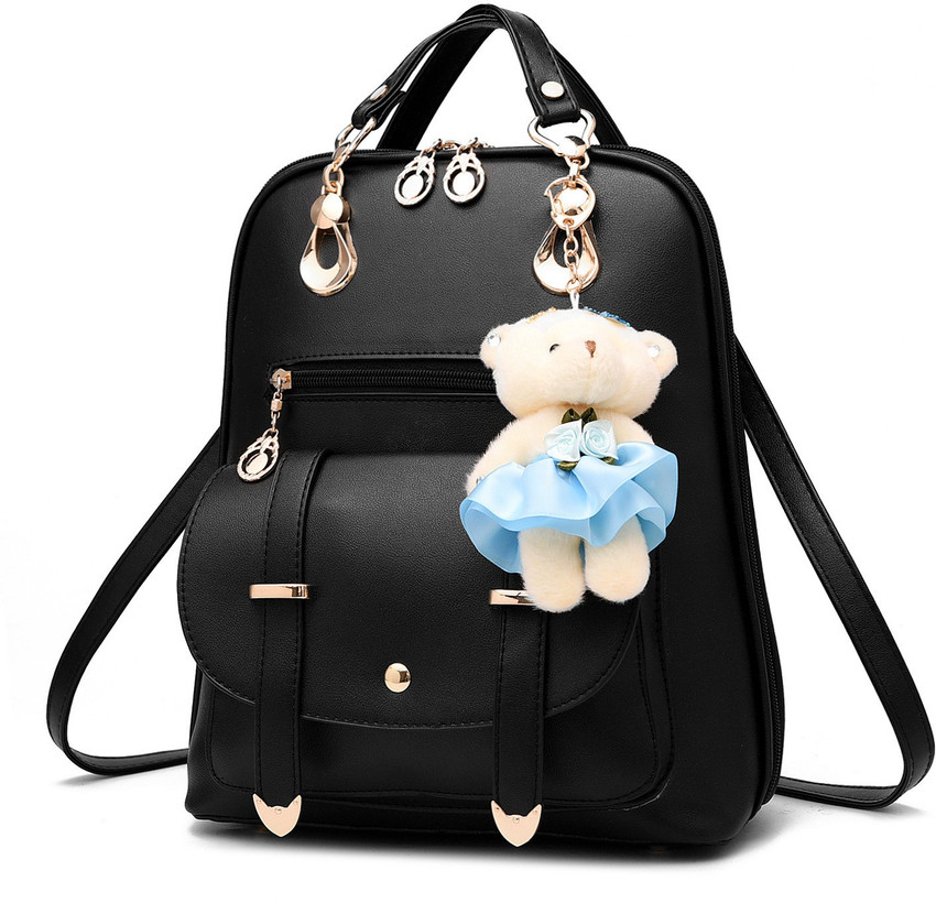 Stylish black backpack outlet