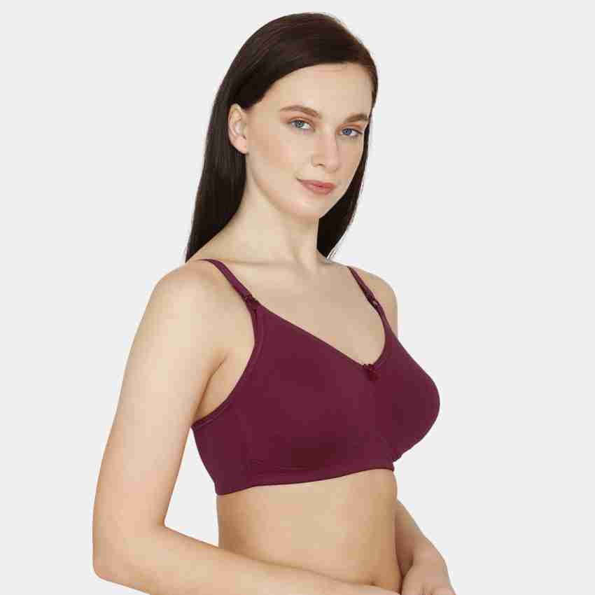 Buy Zivame Purple Double Layered Maternity Bra for Women's Online