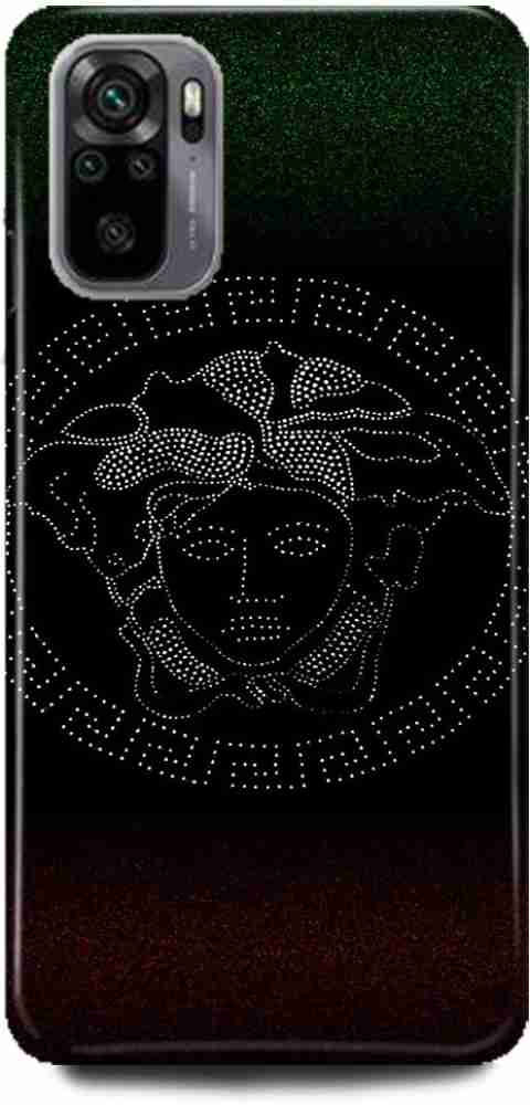 Entio Back Cover for Redmi Note 10s-M2101K7BI-louis Vuitton Versace logo  Lamborgini logo Printed Back Case - Entio 