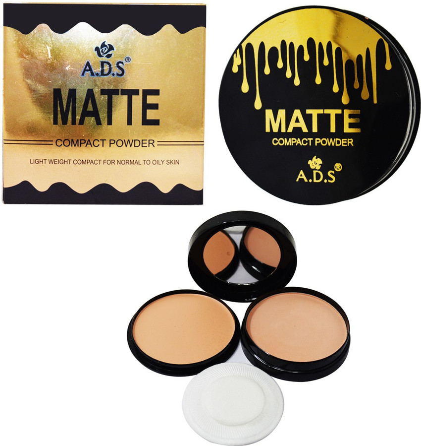 ADS Good Choice India Matte Compact Powder For Normal To Dry Skin