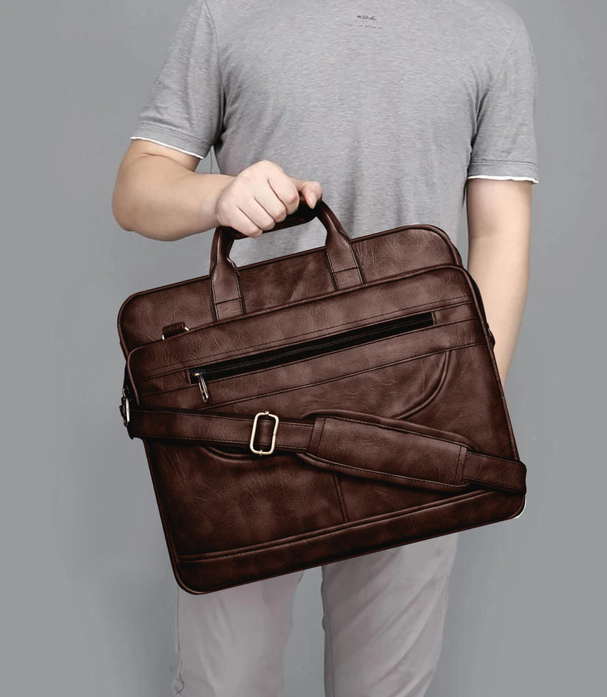 Buy jinbil Men Women Brown Messenger Bag Brown Online Best