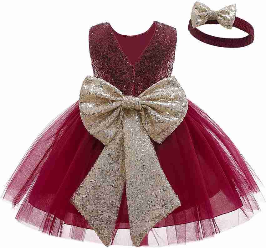 Hopscotch Baby Girls Party Festive Dress Bow Tie Price in India Buy Hopscotch Baby Girls Party Festive Dress Bow Tie online at Flipkart