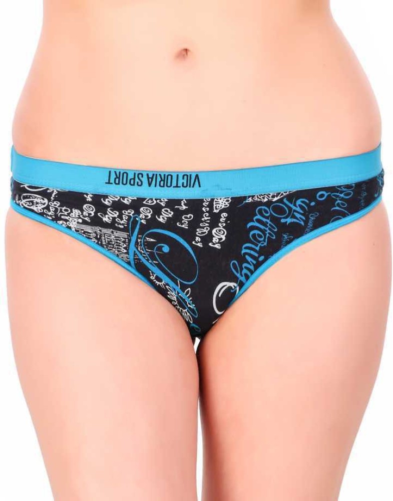 Buy SNIPPERS Women Bikini Blue Panty Online at Best Prices in India