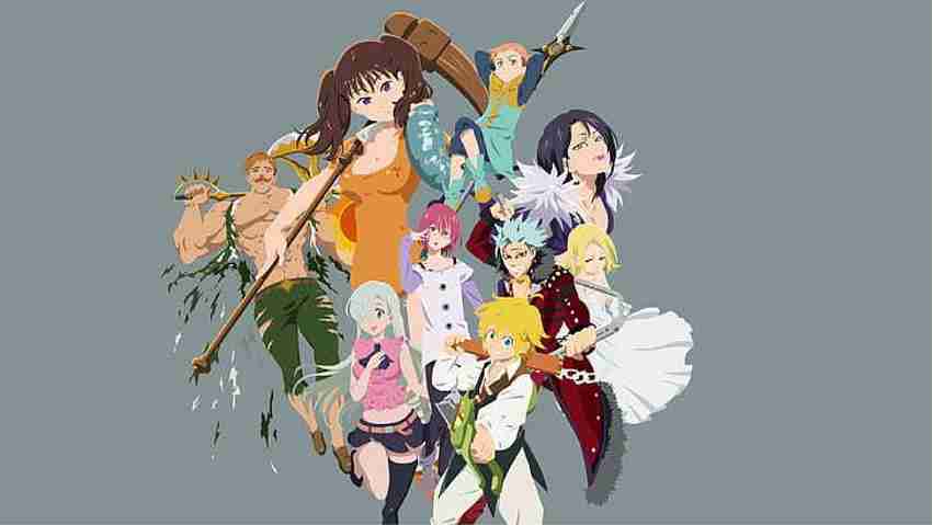 The Seven Deadly Sins Anime Poster and Prints Unframed Wall Decor 12x18