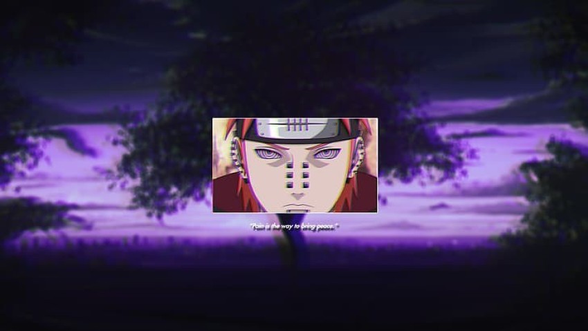 Naruto Anime Purple Vhs Anime Anime Boys Matte Finish Poster Paper