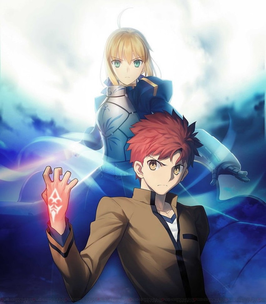 Fatestay Night Emiya Shirou Anime Boys Saber Anime Girls Fate Series  1684X192 pe Anim Matte Finish Poster Paper Print - Animation & Cartoons  posters in India - Buy art, film, design, movie,