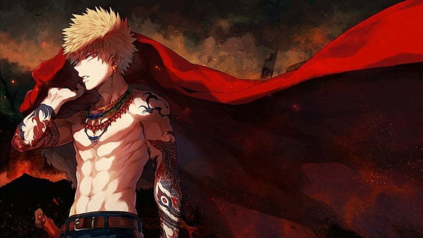 Anime Boys Katsuki Bakugou Blond Hair Muscles Anime Abs Muscular Matte  Finish Poster Paper Print - Animation & Cartoons posters in India - Buy  art, film, design, movie, music, nature and educational